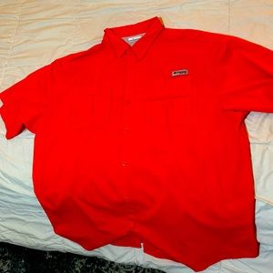 Columbia button up shirt XXL